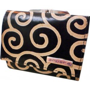 arpera  | Leather Purse | C11167-1 | Black